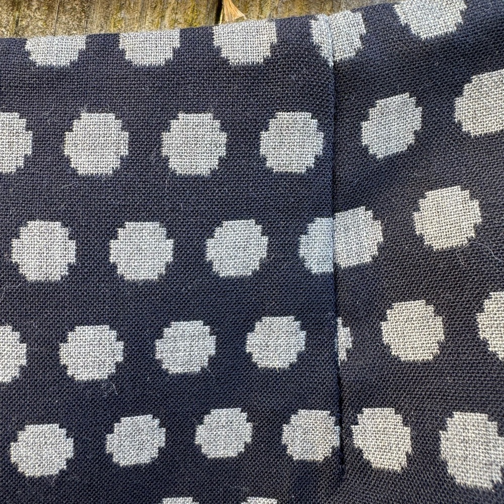 Hobbs of London Polka Dot Short Skirt - Navy and White - Gently Used - Picture 3 of 8